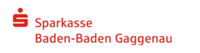 rotes Logo auf weißem Hintergrund der Sparkasse Baden-Baden Gaggenau